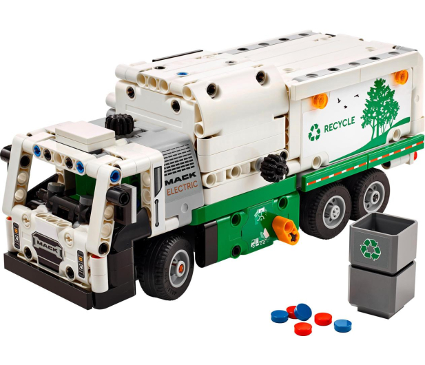 LEGO Technic 42167 Śmieciarka Mack LR Electric - 1203599 - zdjęcie 3
